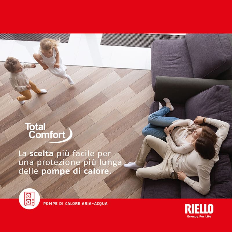Banner TOTAL COMFORT SERVICE pompe di calore