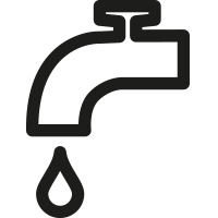 Icona acqua calda sanitaria